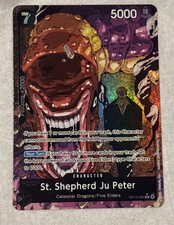 St. Shepherd Ju Peter (Alternate Art) OP13-084 Carrying On His Will Foil