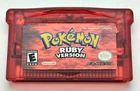 Pokemon Ruby (Game Boy Advance GBA, 2003) *Cart Only* Authentic Tested Dry Batt.