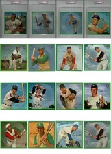 Complete Full Set 16 AuraVision Baseball Records 4 PSA Mantle Mays Koufax Maris