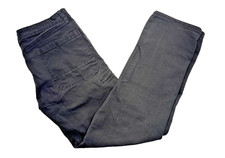 WEATHERPROOF VINTAGE Men's 34 x 32 Relaxed Fit Gray Cotton Stretch Pants