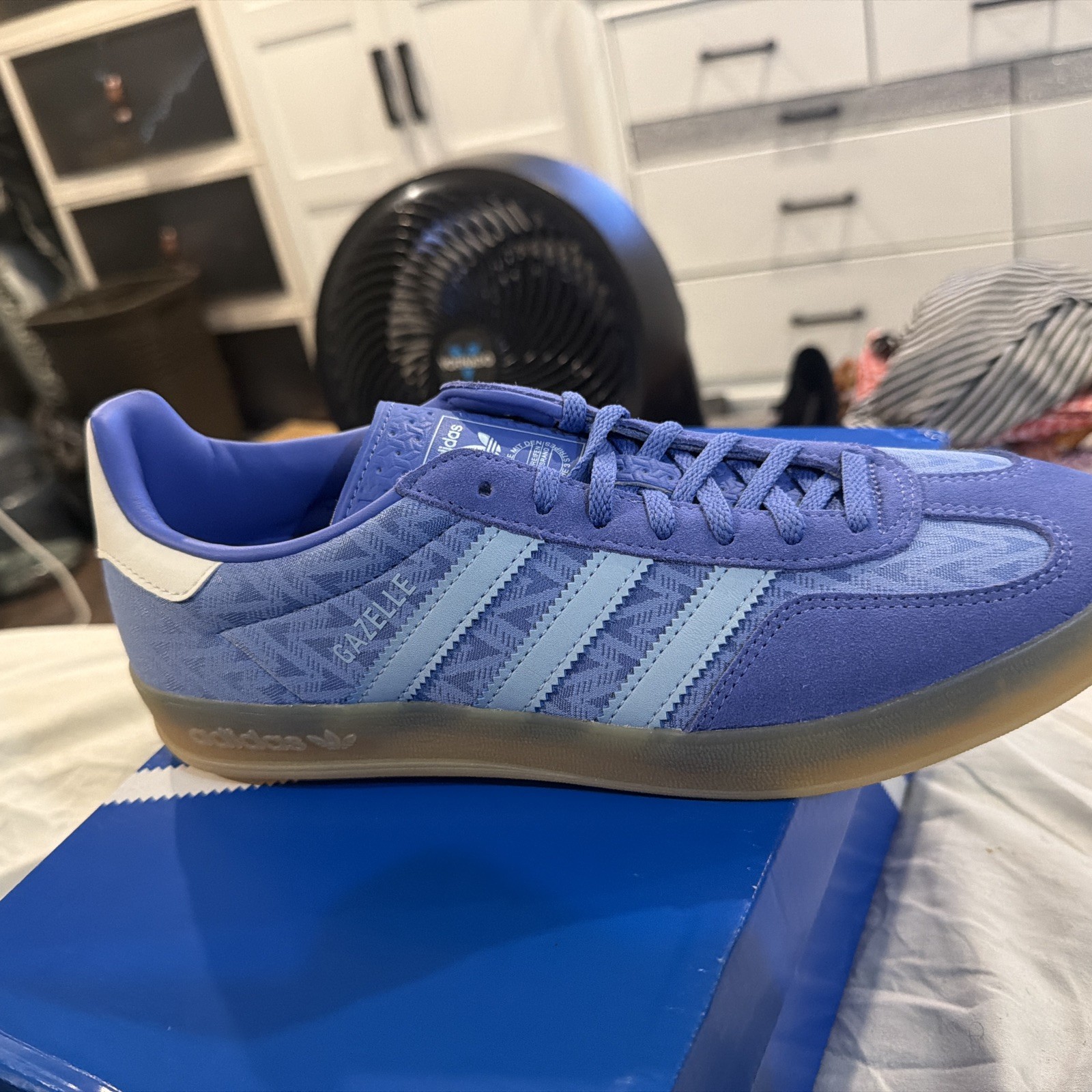 Title: adidas Originals Gazelle Indoor Real Lilac Clear Sky KI3581 Women's 10.5