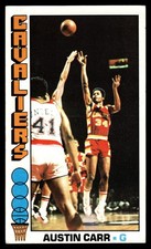 1976-77 Topps Austin Carr #53 - Cleveland Cavaliers - (Low Grade)