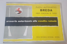 ESPOSITORE DA BANCO FUCILI AUTOMATICI BREDA CARTONATO CACCIA EPOCA