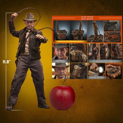 Hot Toys Dial of Destiny MMS717 Indiana Jones Deluxe Version 1/6 Figure IN STOCK - Picture 3 of 14