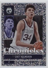 2022-23 Panini Chronicles Draft Picks Pulsar Chet Holmgren #1 0c6