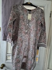 Pakistani Dress bin Tayyab 3 Pcs Suit  Khaddar Size M