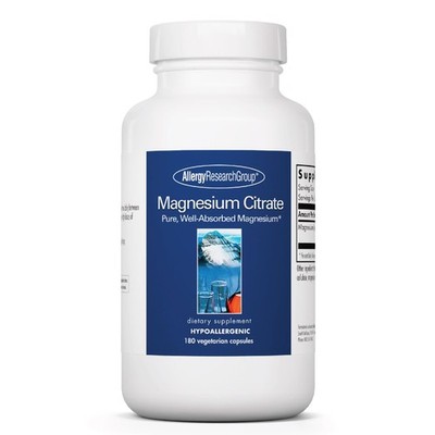 Allergy Research Group Magnesium Citrate - Supports Energy Levels, Bone Healt...