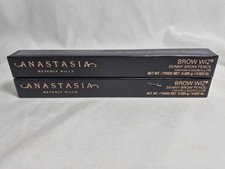 2- Anastasia Beverly Hills BROW WIZ Skinny Brow Pencil MEDIUM BROWN Full Size