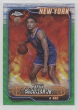 2024-25 Topps Chrome Green Wave Refractor 62/65 Kevin McCullar Jr #150 5u3