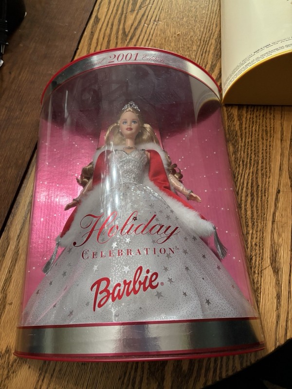 Mattel Barbie 2001 Holiday Celebration Special Edition Doll NRFB 50304