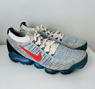 Nike Air VaporMax Flyknit 3 Photo Blue Gold AJ6900-106 Running