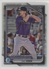2024 Bowman Draft Chrome Refractor Zac Veen #BDC-61 1i5w