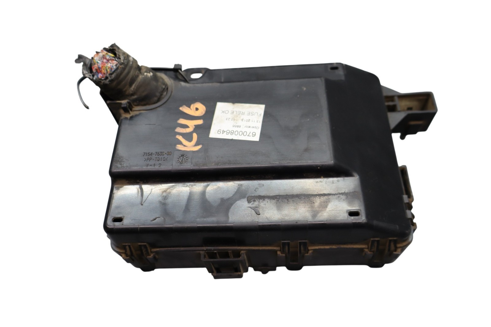 14-17 Maserati Ghibli M157 Engine Motor Fuse Box Battery Relay Assembly Oem