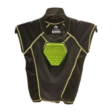 Clutch Padded Tank Top Youth Size S/M Black/ Green Baseball Chest Protector