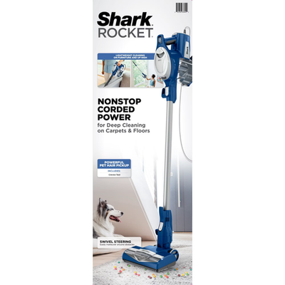 #ad Shark Rocket Corded Stick Vacuum Carpet and Hardfloors HV200 Blue $116.10