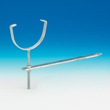 Deepflow  Rise & Fall Brackets Galv Steel 112mm with Spike 4.5" inch Round Deep