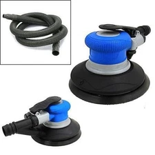 6" Palm Grip Air Round Orbital Dual Action Da with Vacuum D/A Sander Tool