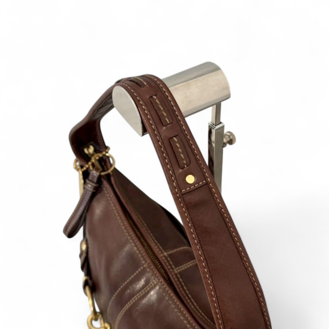バッグ Coach Hampton Ergo Leather Hobo Bag Ltd. COACH® | Hamptons Hobo Bag