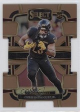 2023 Panini Select Concourse Copper Prizm Die-Cut 124/299 Chris Rodriguez Jr 3hd