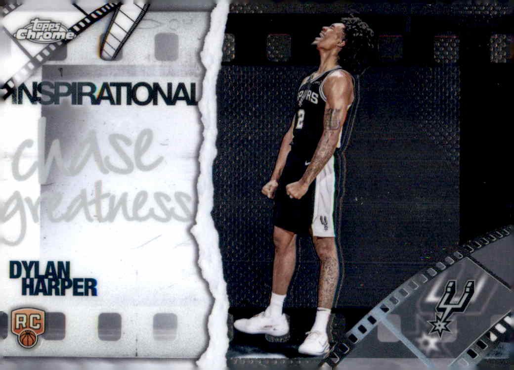 Dylan Harper 2025-26 Topps Chrome Inspirational Rookie