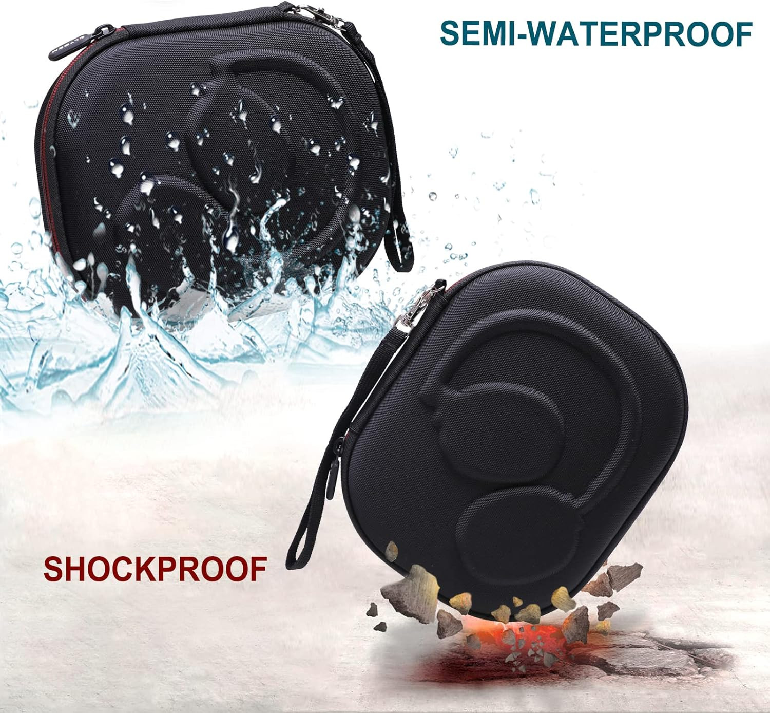 LTGEM EVA Hard Case for JBL Live 770NC/660NC/650BT/460NC/670NC/400BT/500BT and J