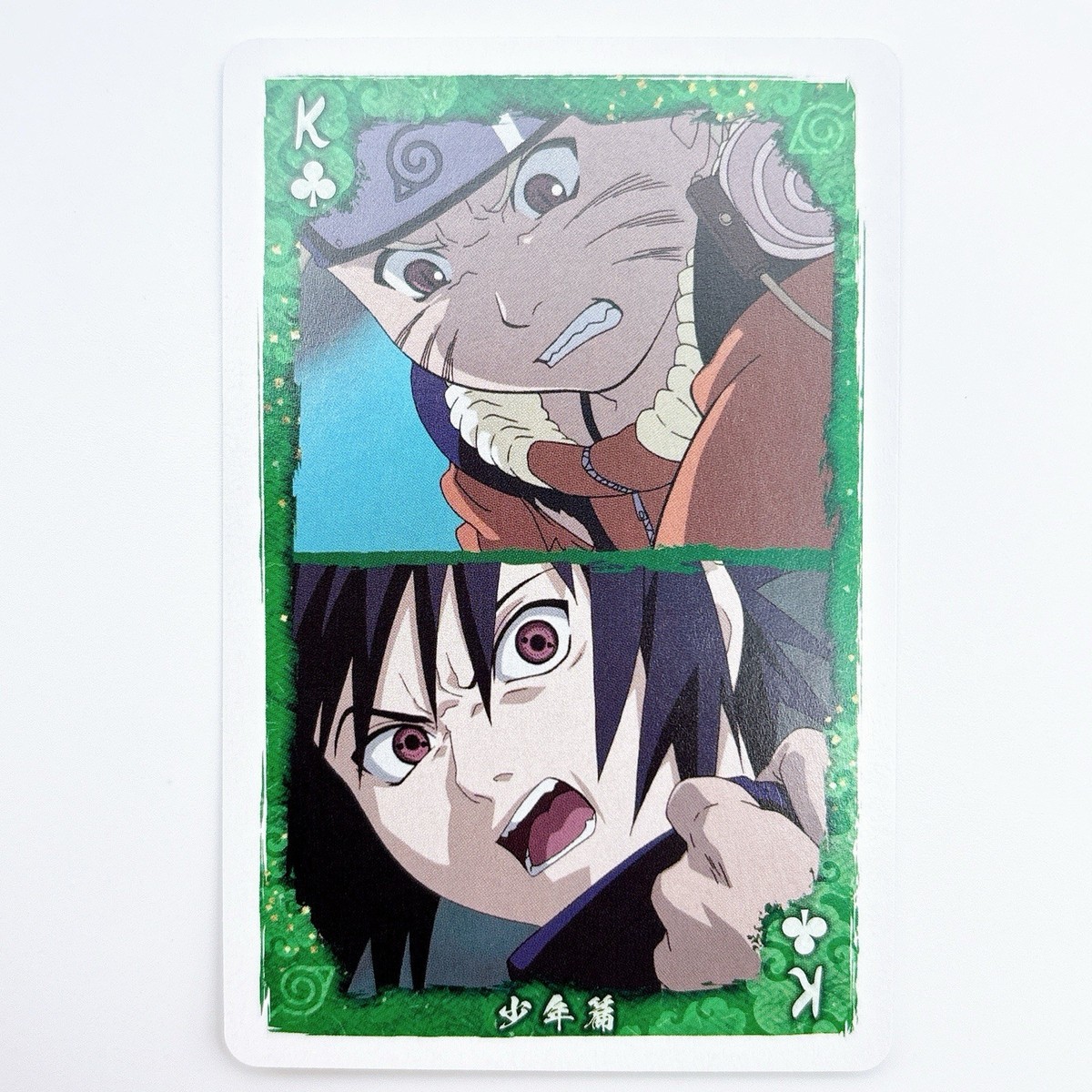 Naruto Shippuden Playing Cards #K Sasuke Jump Anime Japan F/S Rare
