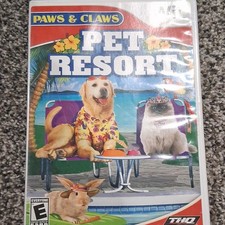 THQ Paws & Claws: Pet Resort Nintendo Wii w/ Case E NTSC-U/C 2007