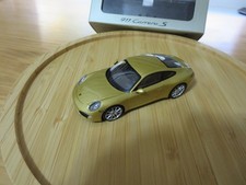 2012 PORSCHE 911 CARRERA S - GOLD - PORSCHE DESIGN/MINICHAMPS - 1/43