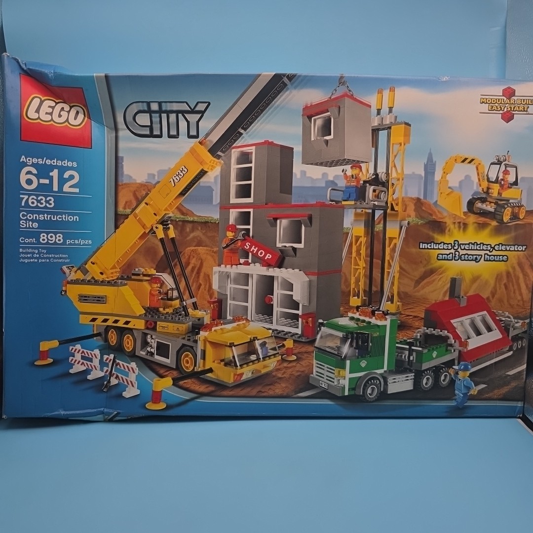 7633 Construction Site City Baustelle Lego Set 7633 Lego City