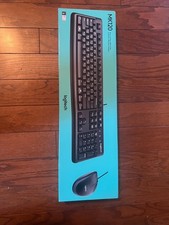 Logitech MK120 Wired Keyboard and Mouse Combo - Spanish Layout