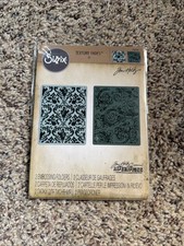 Sizzix Tim Holtz Embossing Folders Texture Fades Damask Regal Flourishes Set