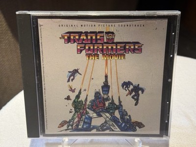 THE TRANSFORMERS-THE MOVIE - Original Soundtrack (Compact Disc)/Rare/Very Good!!
