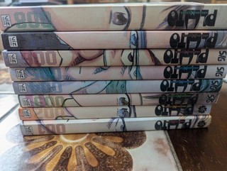 Pluto Manga Complete Series Set Volumes 1 8 by Naoki Urasawa English Edition