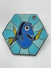 2026 Disney WDW Film Anniversary Pixar Finding Dory Hidden Mickey Hexagon Pin G6