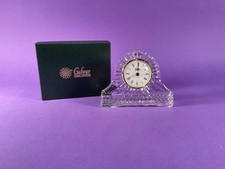 Galway Irish Crystal large Mantel Clock