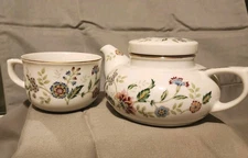 Andrea by Sadek, Japan, Tea for One Buckingham Floral Teapot and Cup, Beautiful