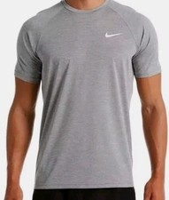 Nike Men's DRI-FIT UPF 40 Tee XL, Grey 