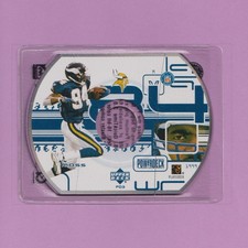 1999 Upper Deck PowerDeck #PD3 Randy Moss *DAMAGED*