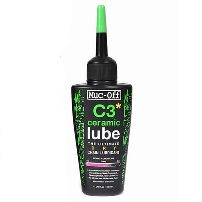 Muc-Off Ceramic Dry Lubricant - 50ml with UV Torch 871