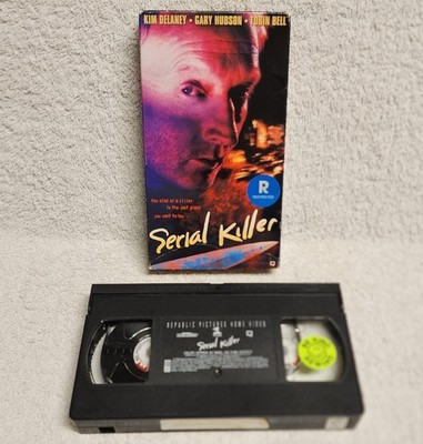 Serial Killer VHS Video Tape 1996 Kim Delaney Gary Hudson Horror ex rental