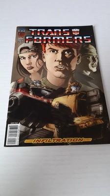 IDW COMICS THE TRANSFORMERS - INFILTRATION - #4 MARCH 2006 FIRST PRINTING