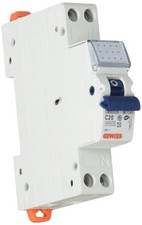 Gewiss GW90028 Interruttore Magnetotermico 1P N 20A 4,5KA Automatico Multicolore