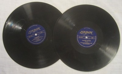 Two FRANK CHACKSFIELD 78's -- LIMELIGHT, Golden Violins, A GIRL CALLED LINDA