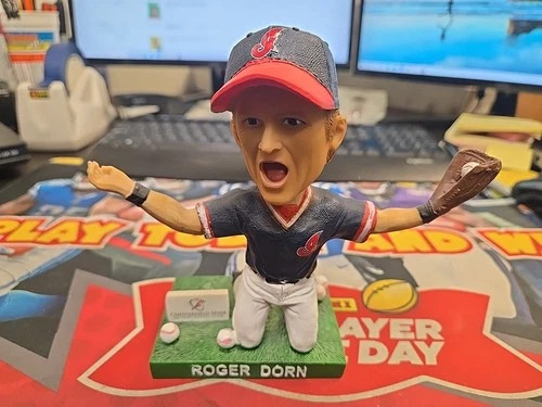 Major League The Movie Roger Dorn Atlanta Braves Bobblehead No Box