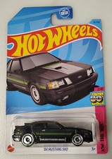2023 Hot Wheels Black '84 Mustang SVO 25/250 HW: The '80s 2/10