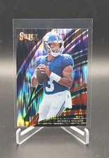 2025 Panini Select - Club Level Russell Wilson #295 Black & Red Shock Prizm