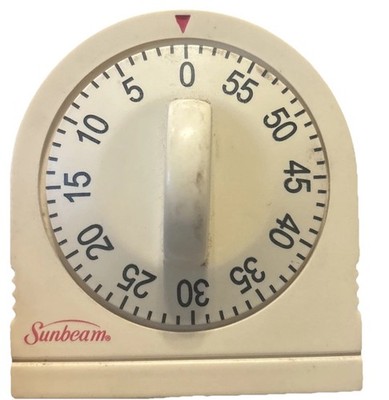 Sunbeam Vintage Kitchen Timer 60 Min