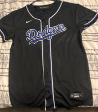 Nike Los Angeles Dodgers MLB Baseball Jersey Black/Blue/White