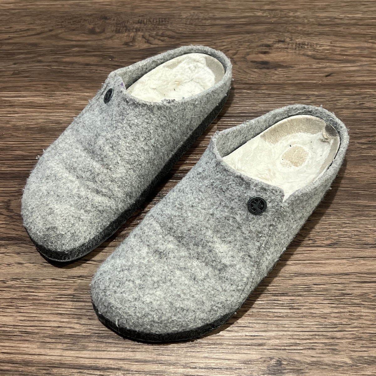 BIRKENSTOCK Zermatt Genuine Shearling Lined Light Gray  display picture 3