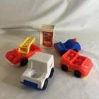 Fisher-Price Little People City Car Lot Of Five Vintage Accessories ￼
